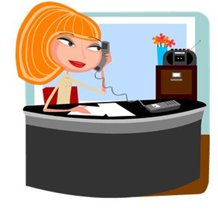 receptionist clipart doctor