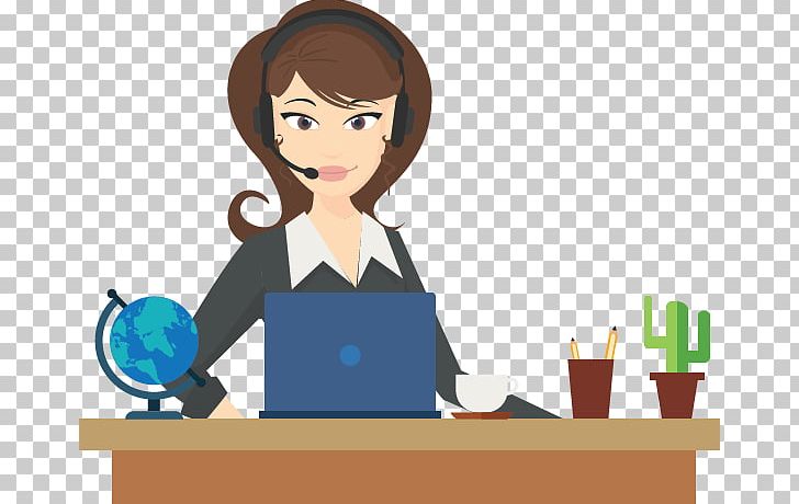 receptionist clipart government employee