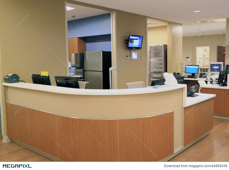 receptionist clipart hospital lobby