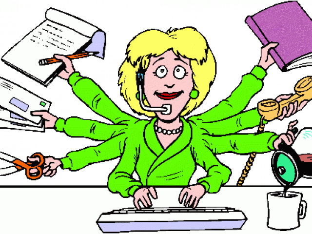 Receptionist clipart secretarial. Secretary retirement cliparts free