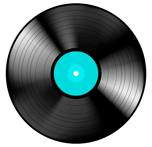 record clipart transparent background