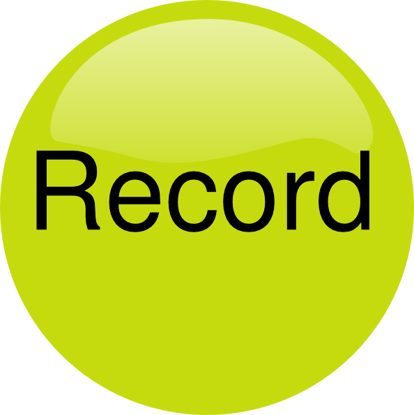 Record clipart vector. Audio upressed clip art