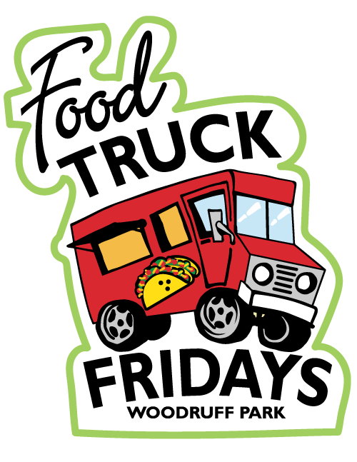 red clipart food truck
