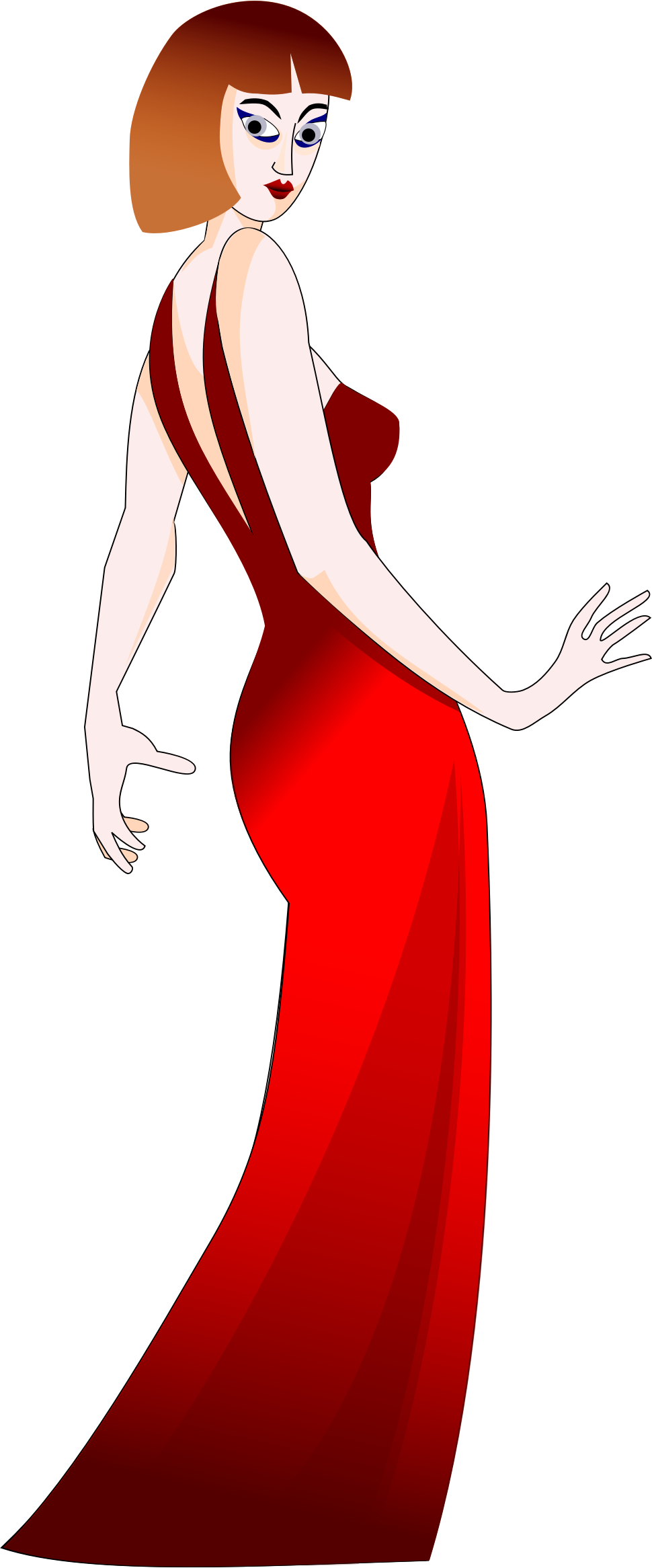 red clipart person