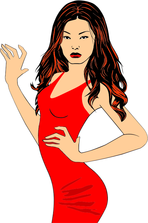 red clipart person