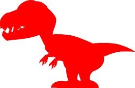 red clipart t rex