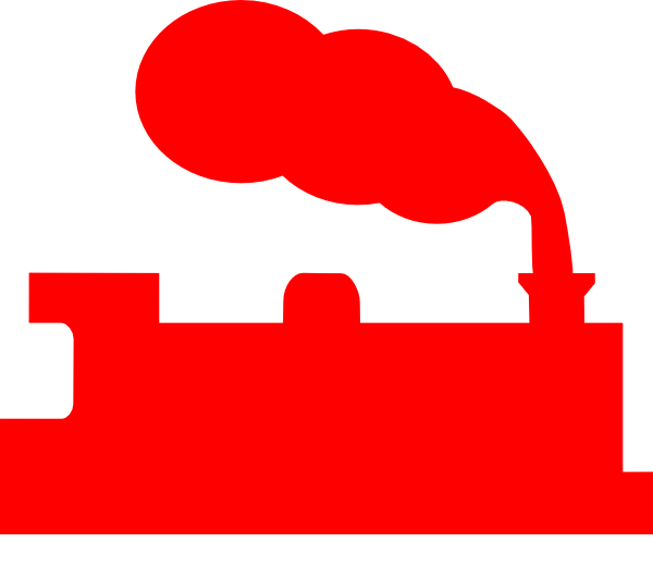 red clipart train