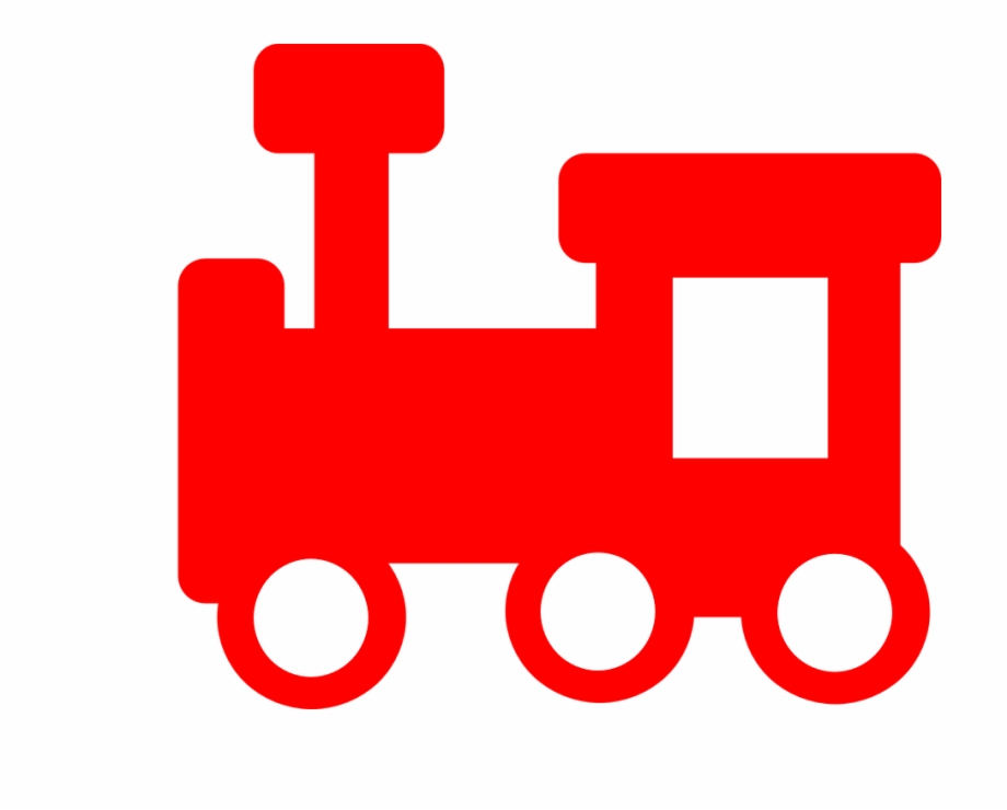 red clipart train