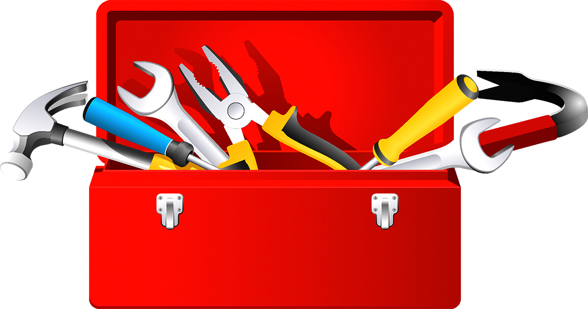 red clipart wrench