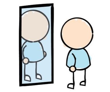 reflection clipart