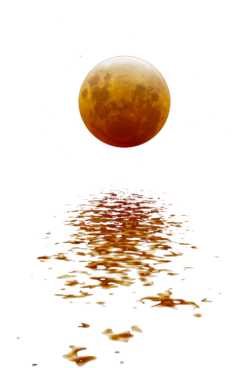 Beautiful png free images. Reflection clipart moon