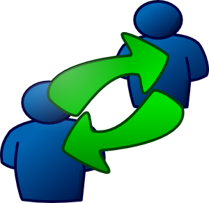 reflection clipart peer