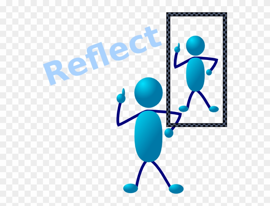 Reflection clipart release. Thinking free png 