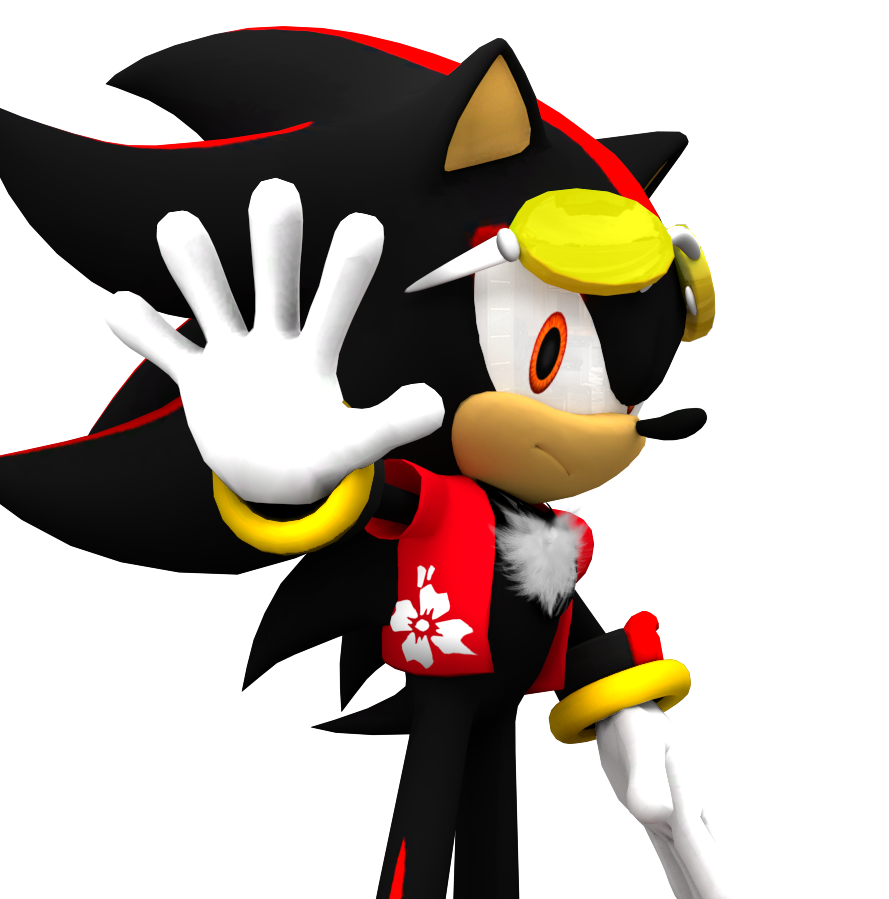 In sonic boom render. Reflection clipart shadow boy