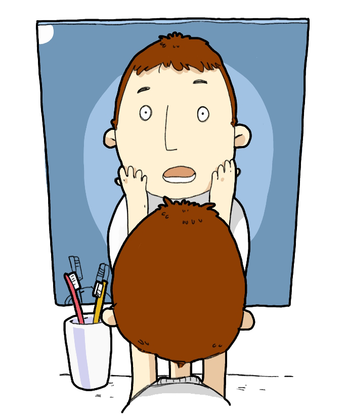 Reflection clipart vain. The adventures of a