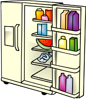 fridge clipart clean refrigerator