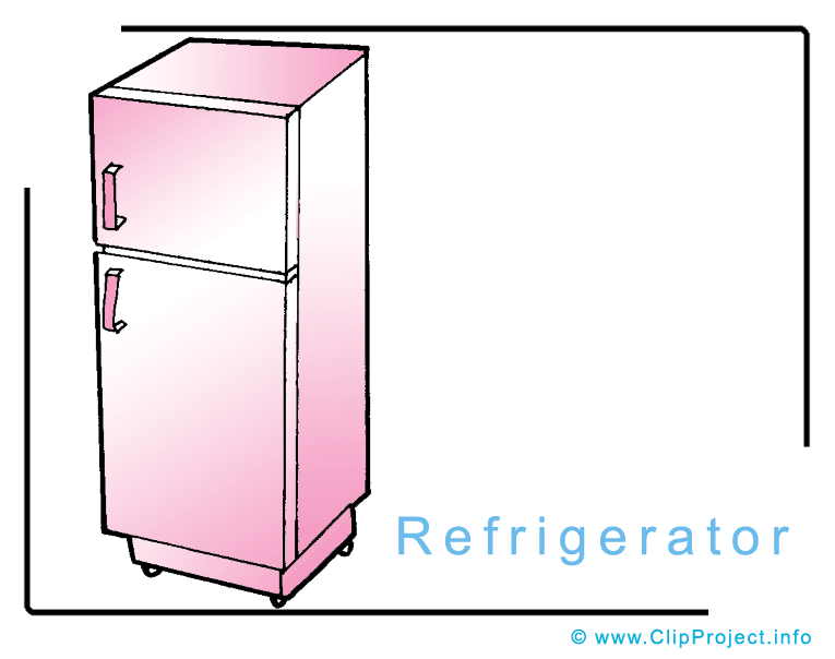 Image clip art free. Refrigerator clipart
