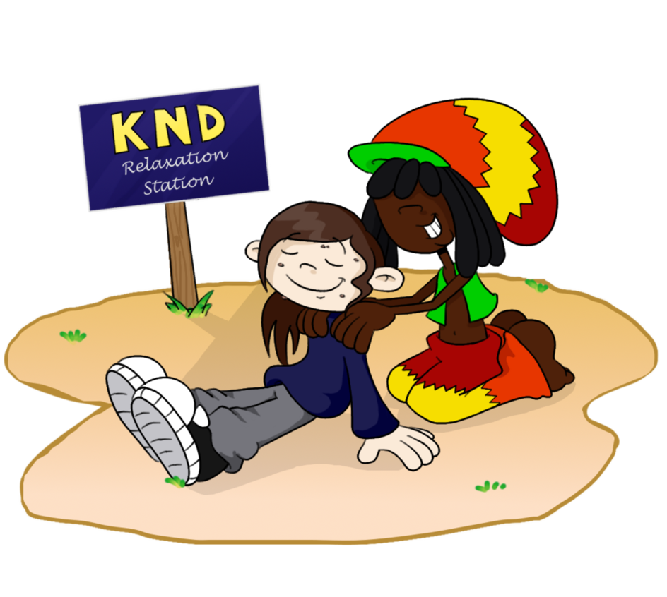 Relaxing clipart relaxed girl. Knd relaxation station at
