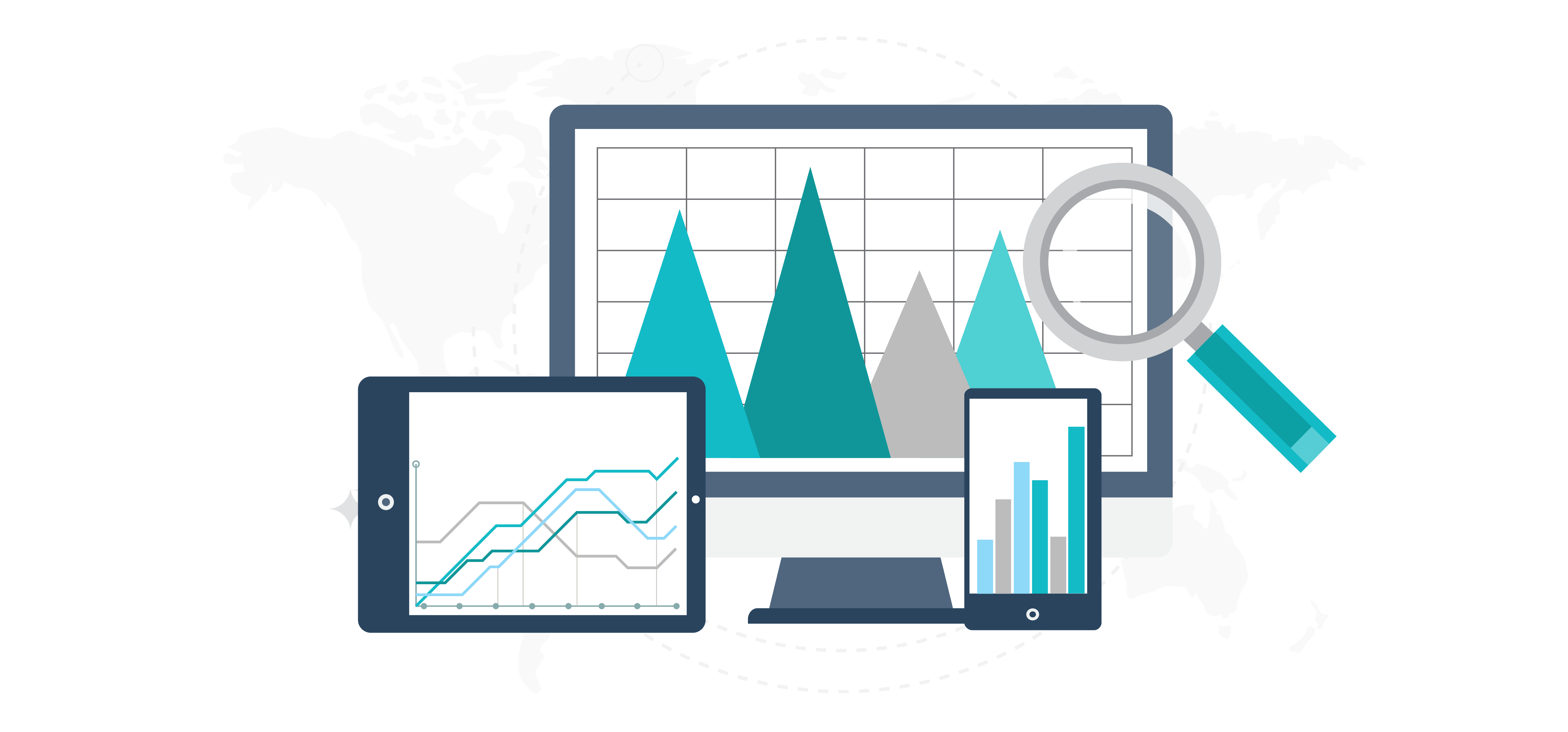 Digital marketing campaign idea. Report clipart action plan