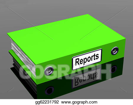 report clipart file