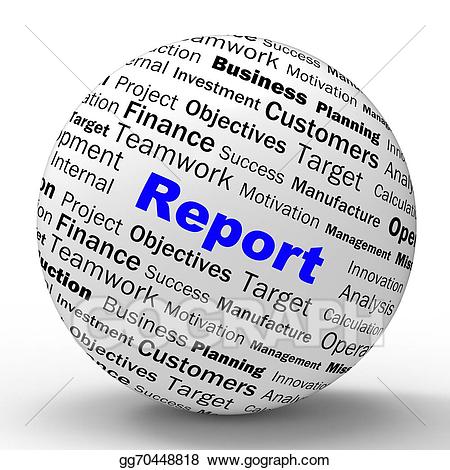 report clipart mis