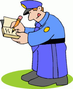 report clipart police report