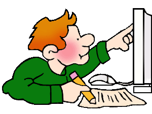 report clipart writing report