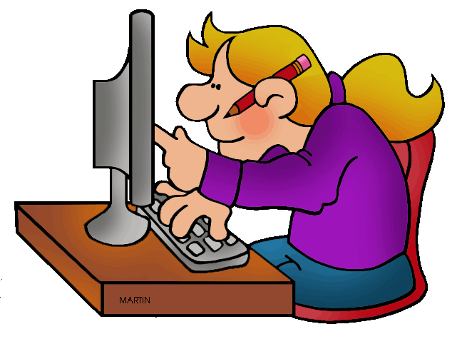 Clipart computer computer study. Research clip art free
