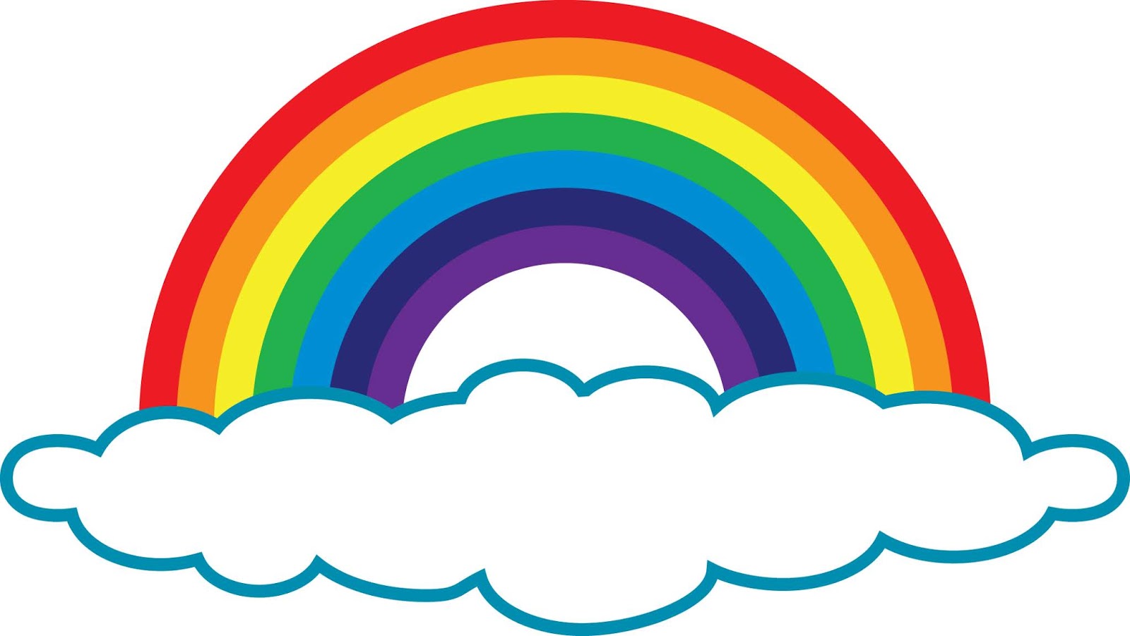 respect clipart rainbow school