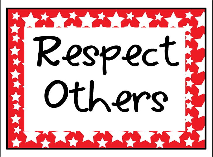 respect clipart respect property