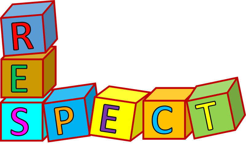 respect clipart shows