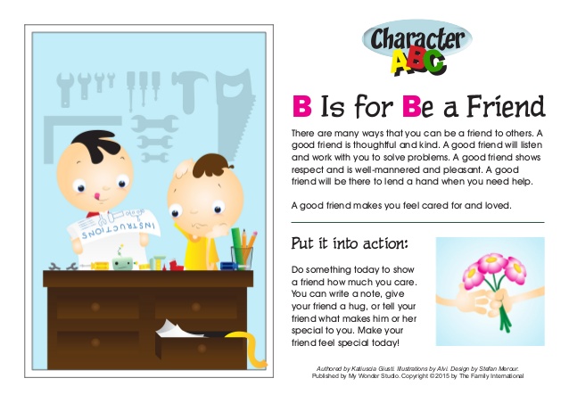 Respect clipart well mannered. Character abc b is