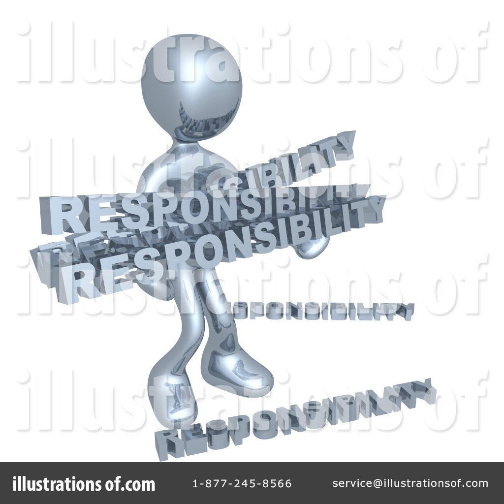 Responsibility clipart. Illustration by pod royaltyfree