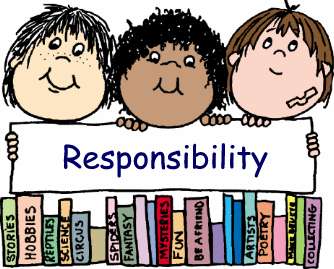 Children s . Responsibility clipart children's