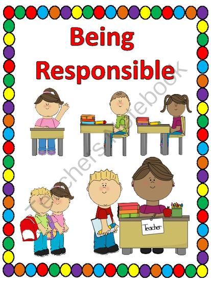 responsibility clipart organized classroom