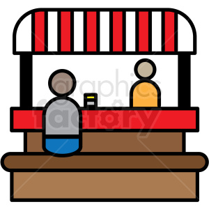 restaurants clipart restaurant booth