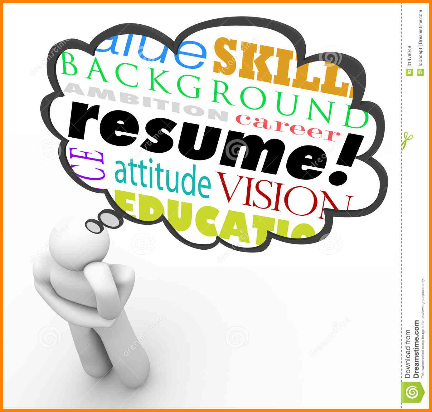 resume clipart