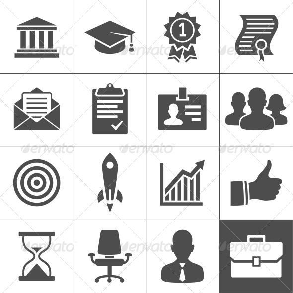 resume clipart education icon