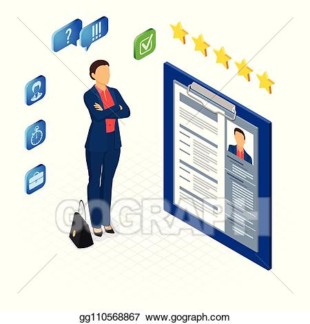 resume clipart employment service