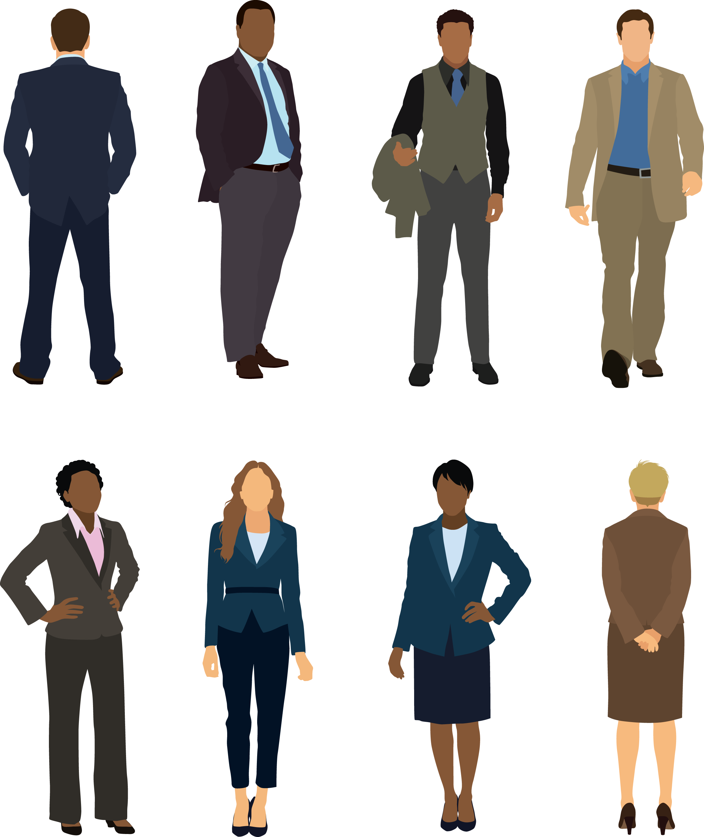 resume clipart interview clothes