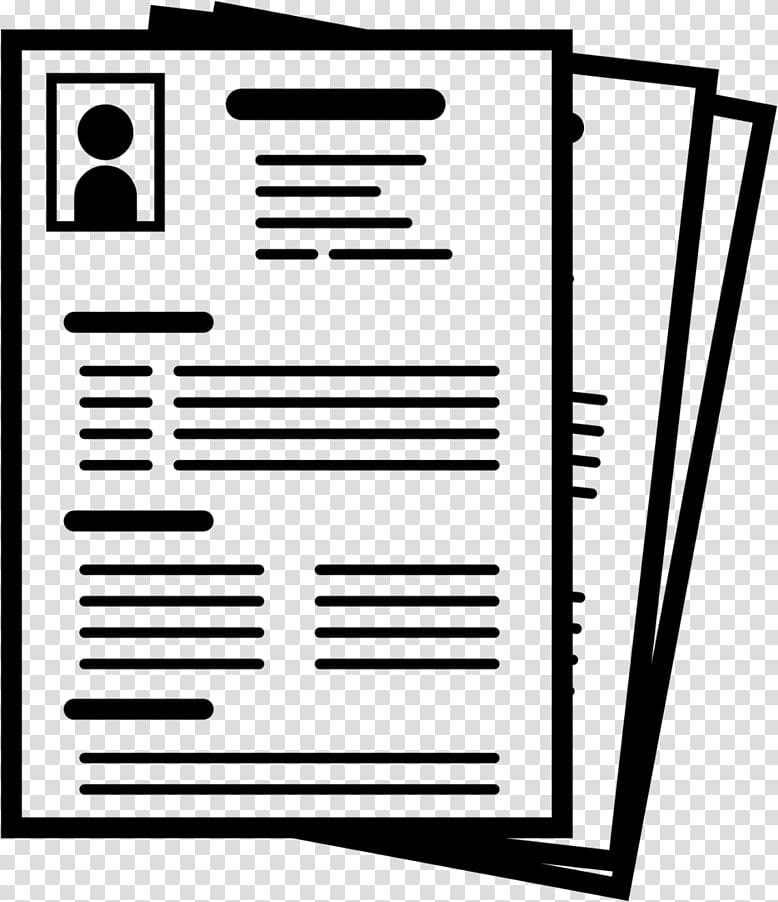resume clipart transparent