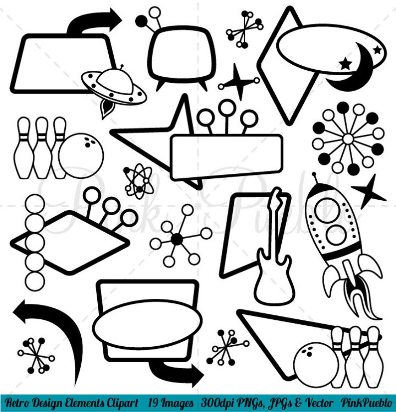 retro clipart clip art