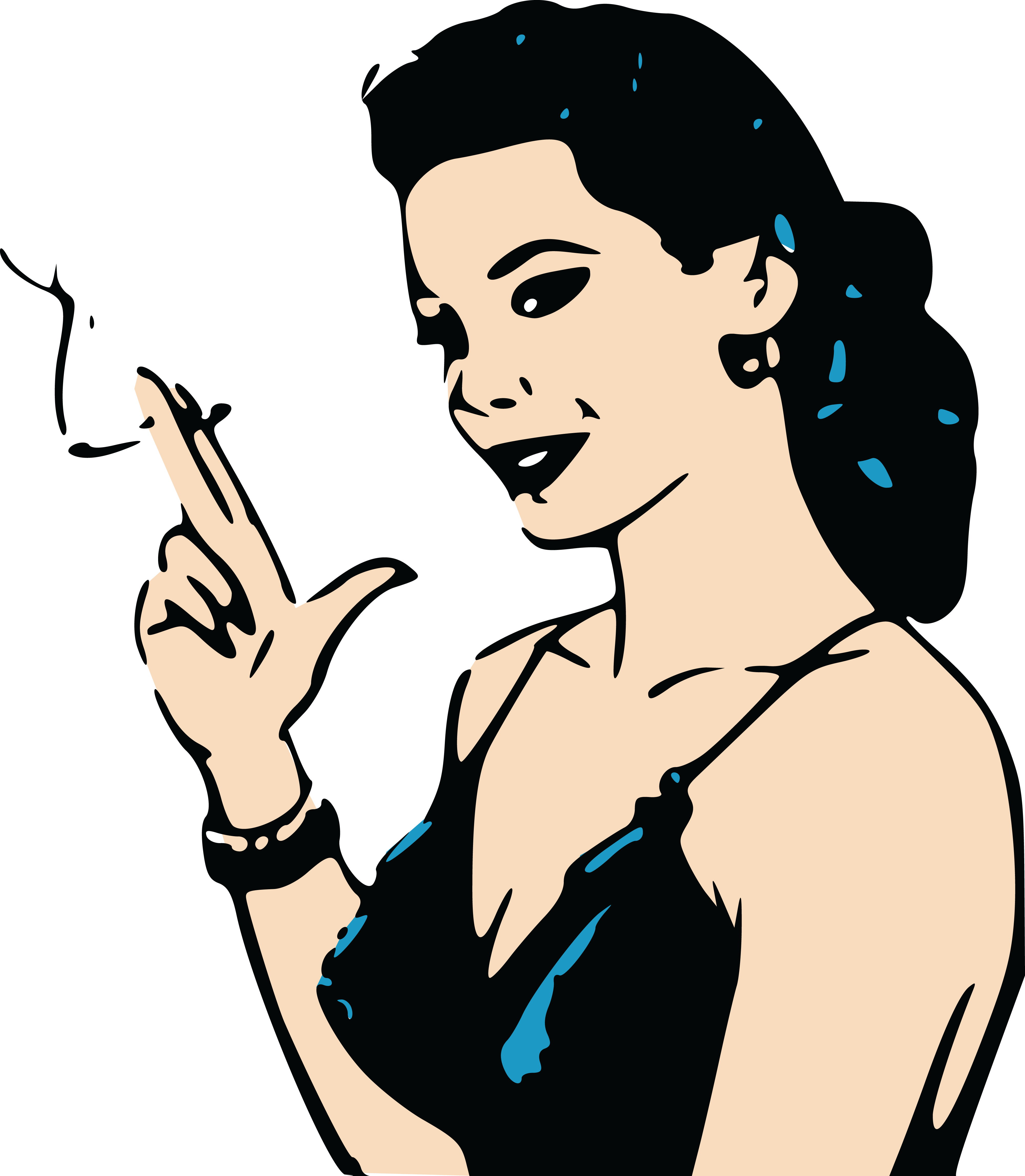Retro clipart drawing. Female frames illustrations hd