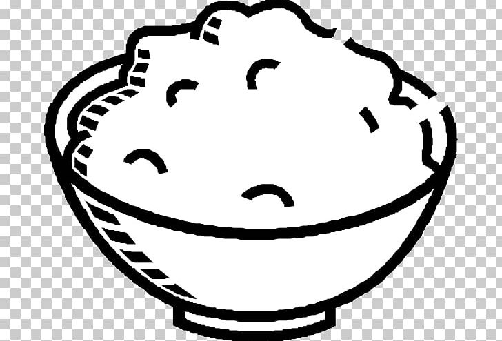 rice clipart black and white