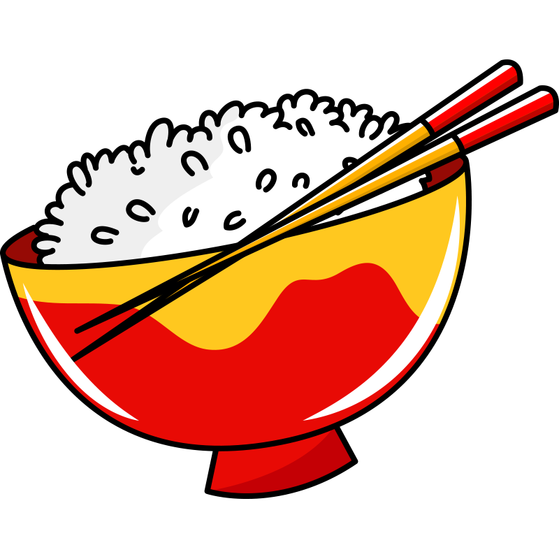 rice clipart boiled rice