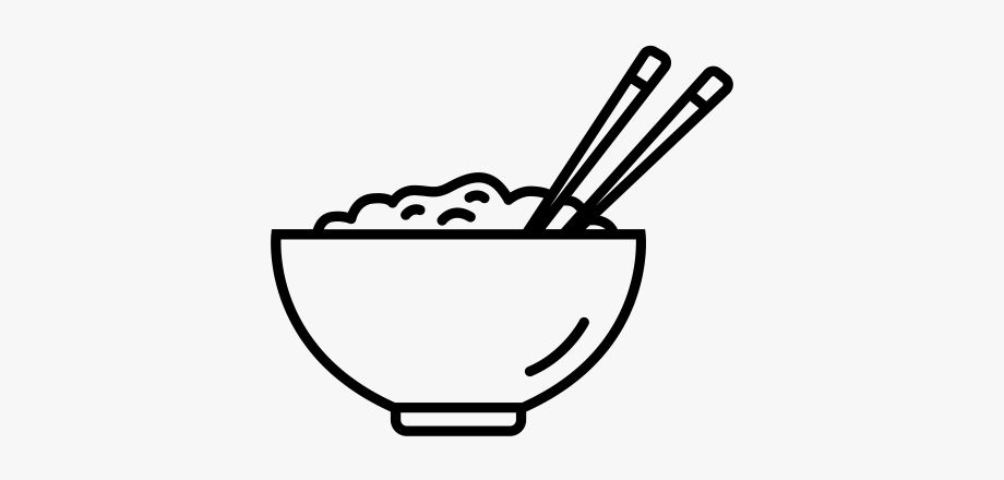 Rice clipart mixed rice. Asiatic food icon cliparts