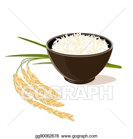 Eps vector plant and. Rice clipart mixed rice