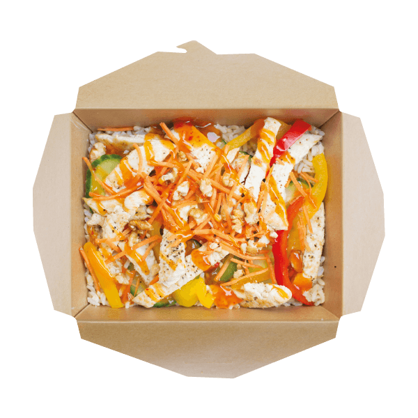 Rice clipart mixed rice. Thai chicken box order