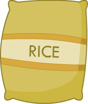 rice clipart rice packet