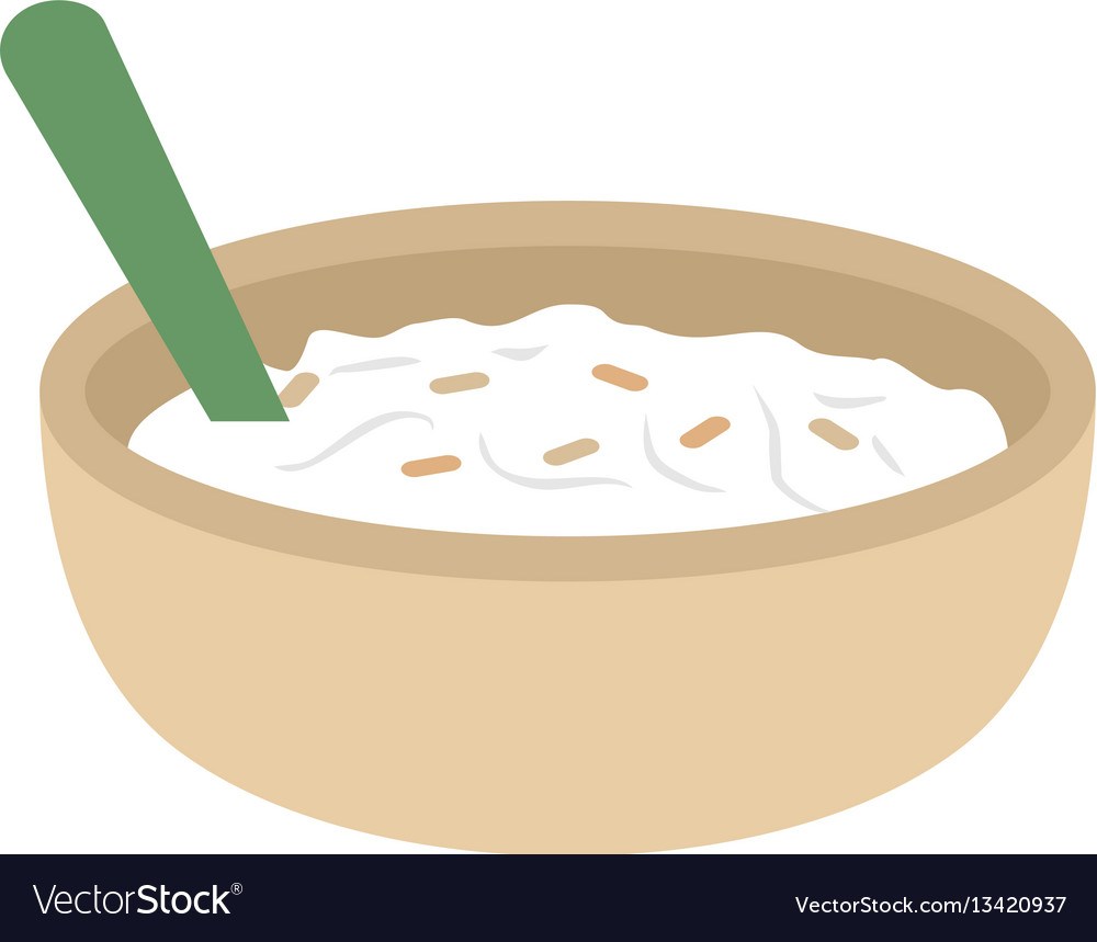 rice clipart rice pudding